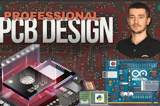 design custom pcb with esp32 based chip