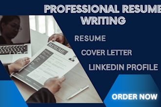 write and optimize your pro resume CV cover letter and linkedin to get you hired
