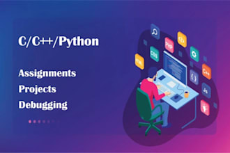 do python java c cpp,js and bash programming projects and os