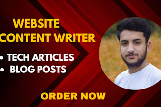 write marketing content, tech articles, and software reviews