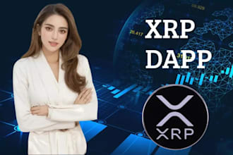 develop token, staking, swap, bridge defi dapp on xrp