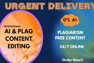 do ai content editing and rewrite ai content for originality