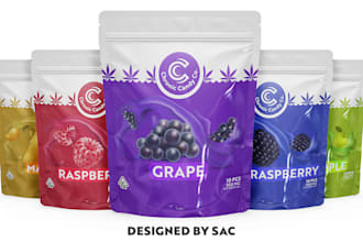 design professional label and product packaging design
