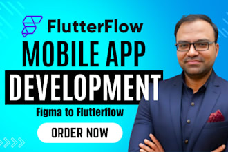 be your professional, custom flutterflow mobile app developer, figma to flutter
