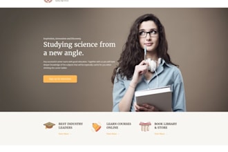 build your education website, school website, university website, academic web