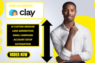 set up clay com list enriching, clay com marketing expert