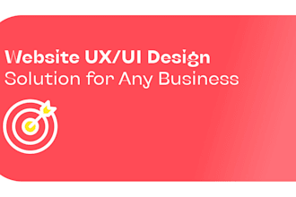 design a modern and user focused website in figma