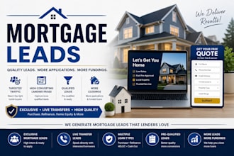 generate exclusive mortgage leads for brokers using funnels, facebook ads