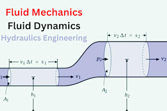 assist you fluid mechanics fluid dynamics hydraulics engineering