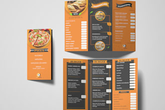 design trifold, bifold brochure, flyer