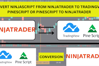 convert ninjascript from ninjatrader to tradingview or pinescript to ninjatrader