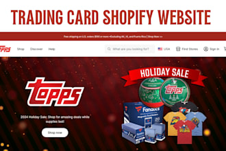 create trading cards ecommerce website pokemon trading card shopify store