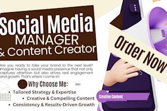 social media manager and content creator linkedin manager amazon ads manager
