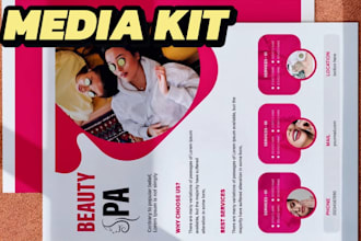 launch event book flyers media kits press kits epk pitch decks for brand