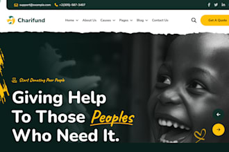 nonprofit website, charity website, 501c3 website, donation website, ngo website