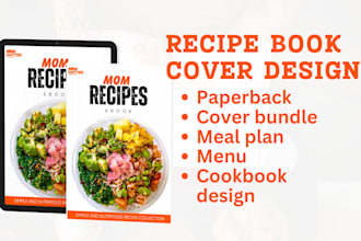 write health and fitness recipe cookbook cover design amazon kdp book formatting