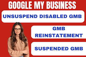 fix reinstate suspended google my business listings and verify disabled gmb