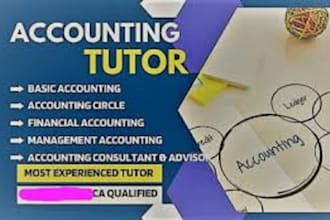 be your accounting and finance tutor online