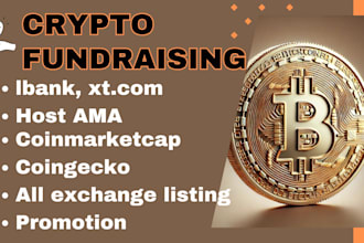 get you listed on coinmarketcap, coingecko, coin, token listing, ico and more