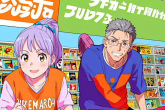 draw manga, comic or kids books