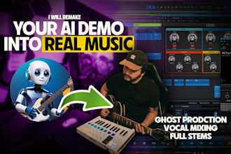 recreate your ai song with real instruments