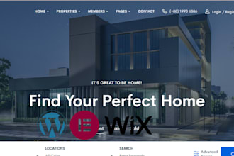build a property management, real estate website vacation rental, air bnb