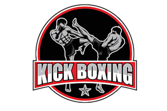design  fighting boxing martial arts logo for your company