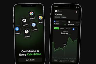 develop stock trading app, investment app, portfolio app, stock trading website