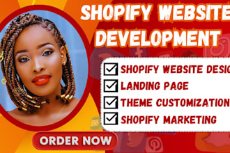 redesign shopify website design shopify dropshipping store shopify development