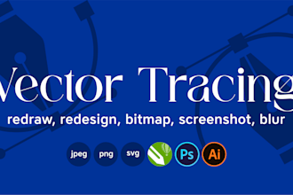 re trace your own logo