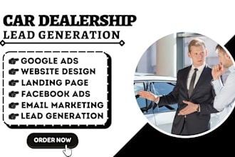 generate car dealership leads gohighlevel car rentals lead ghl car landing page