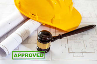 provide lincensed stamp, civil stamp, structural engineering and permit