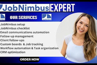 do jobnimbus checklist email communications, followups boards tonkead job status
