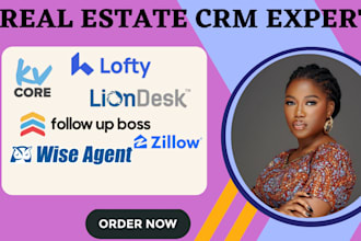 setup lofty crm lofty seo lofty idx website kvcore follow up boss boldtrail