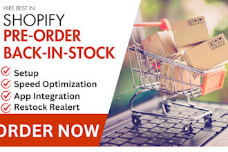 setup shopify product pre order realert restock timesact globo notify appikon