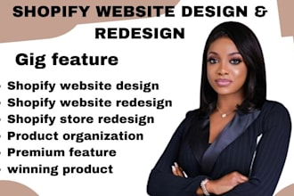 do shopify website design shopify dropshiping  setup website design