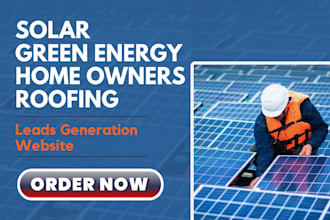 generate dynamic solar leads roofing lead solar energy website  solar funnel