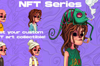 draw unique nft art for nft collection