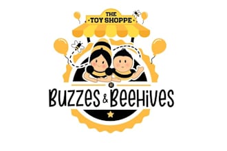 design amend kids salon toy shop logo