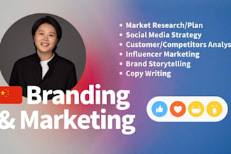 help you develop your brand and digital marketing strategies in chinese market