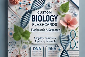 do biology and flashcards