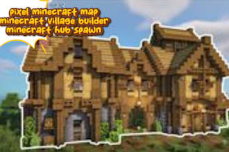 pixel minecraft skin, minecraft map builder, minecraft pixel art village map