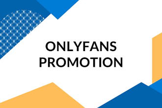 professionally promote your fanvue and onlyfans page to increase audience