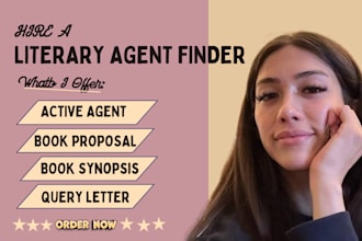 find top active literary agent for your movie script, screenplay, children book