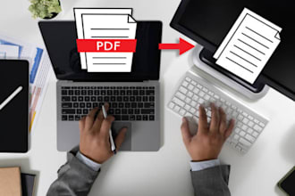 convert PDF to word
