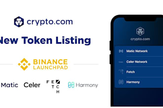 do coin listing, token listing on coinmarketcap, congecko, or any top exchange