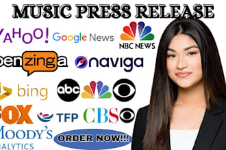 do music press release writing, submit press release, music PR distribution
