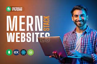 be your full stack developer create websites with mern stack