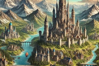 design custom fantasy maps for dnd campaigns