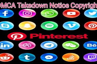 remove copyright content and send takedown notice google,tiktok,reddit,fb,ig,yt